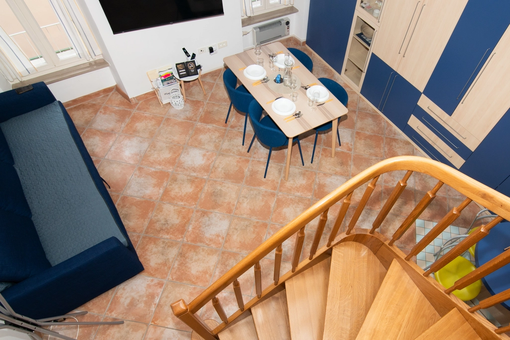 One-Bedroom Apartment with Rooftop Terrace in Piran