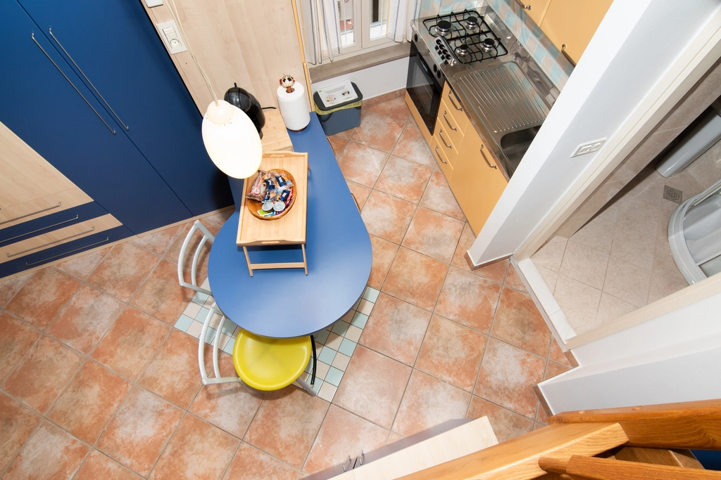 One-Bedroom Apartment with Rooftop Terrace in Piran