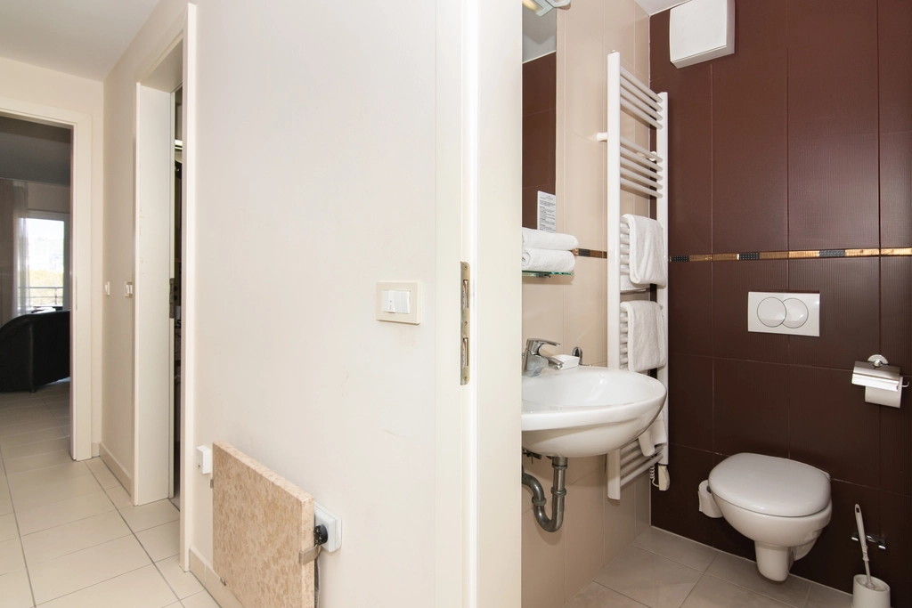 Two-Bedroom Apartment with Balcony in Portorož