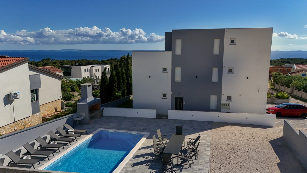 Two-Bedroom Apartment in Vir with Shared Pool