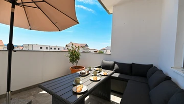 2-Bedroom Apartment with Balcony in Trogir