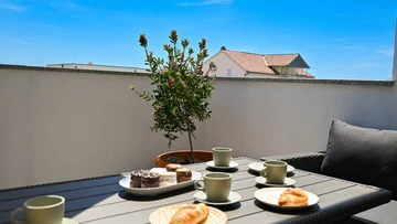 2-Bedroom Apartment with Balcony in Trogir